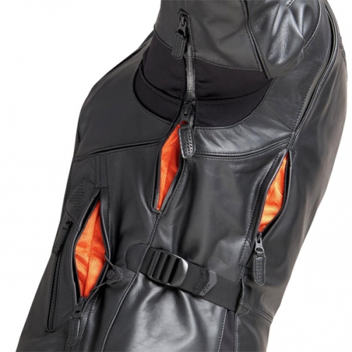 여성 FXRG 트리플벤트 방수 가죽재킷